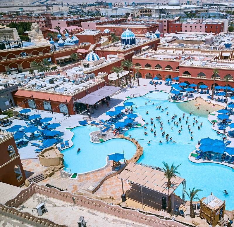 Пикальбатрос в Хургаде. Pickalbatros Alf Leila WA Leila Resort Neverland Hurghada 4*.